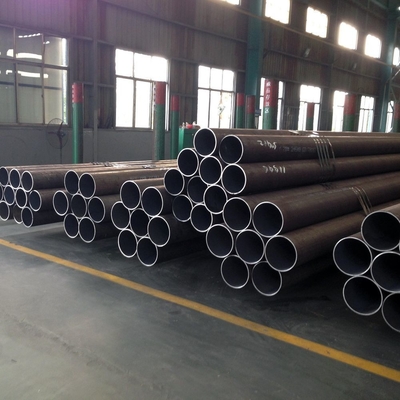 Pipe en acier au carbone sans soudure ASTM A53 certifié ISO9001 P235GH Pipe de fin de tuyauterie Bevel Noir Peinture 4' Pipe d'acier