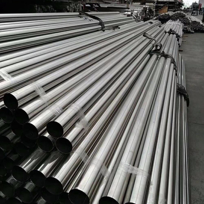 Tolérance ± 1% Pipe en acier inoxydable standard ASTM SS316 316l pour tubes sans soudure soudés sanitaires