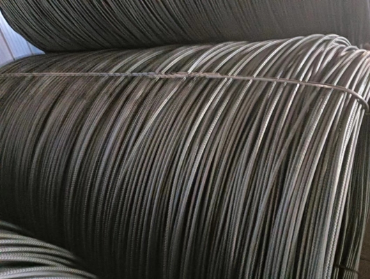 Barre d'acier déformée pour la construction de bâtiments