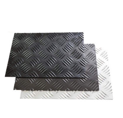Plaque Q235 MS Plaque d'acier diamanté Plaque d'acier au carbone doux/A36 HR Plaque de fer à carreaux/plaque à motifs avec tolérance ±1%