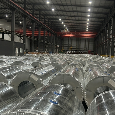 Matériau de construction DX51D Z gi en acier galvanisé revêtu de zinc en rouleau/bande/bobine avec spangle minimum et certificat BIS