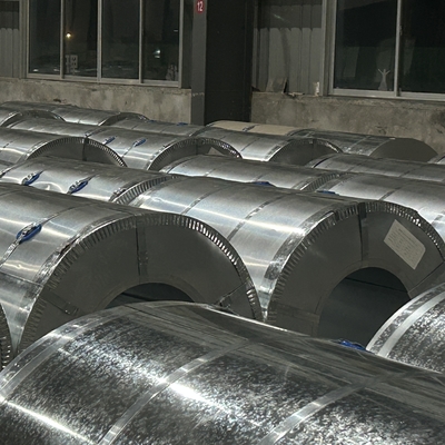 Matériau de construction DX51D Z gi en acier galvanisé revêtu de zinc en rouleau/bande/bobine avec spangle minimum et certificat BIS