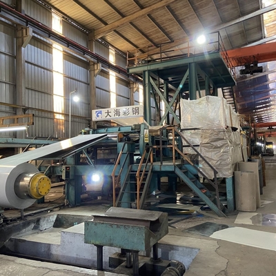 0.25 1,6 mm épaisseur SGCC/DX51D bobine d'acier revêtue de couleur pour le matériel industriel de l'acier galvanisé prépeint