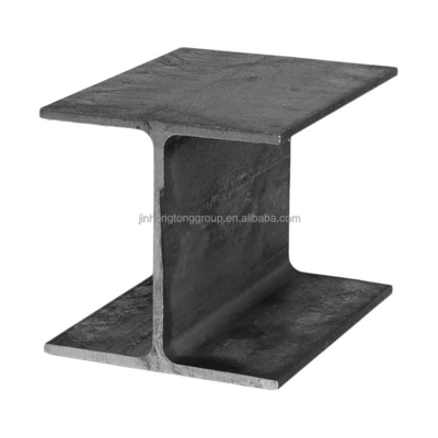 Taille/dimension standard ASTM Matériau personnalisé en acier laminé à chaud I faisceau Faisceaux en forme de H avec épaisseur de bride 8 mm 64 mm