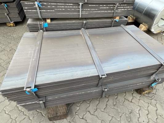 Astm A36 S235 S275 S355 1006B 1008 tôle d'acier au carbone laminée à chaud SS400 tôle d'acier au carbone adaptée à diverses applications