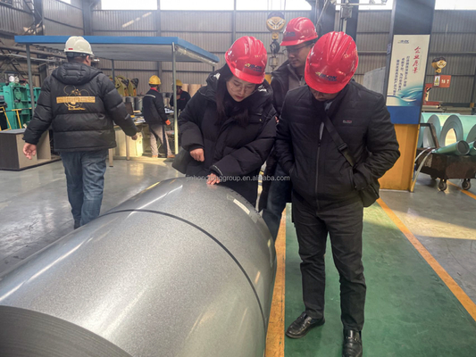 Longueur personnalisée Direct DX51D AZ Glo galvalume en acier recouvert d'aluminium pour la fabrication de tuyaux à un prix abordable