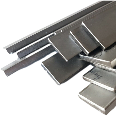 Barre plate en acier inoxydable laminée à chaud 202 303 304 316 tirée à froid avec une largeur de 10 mm à 500 mm