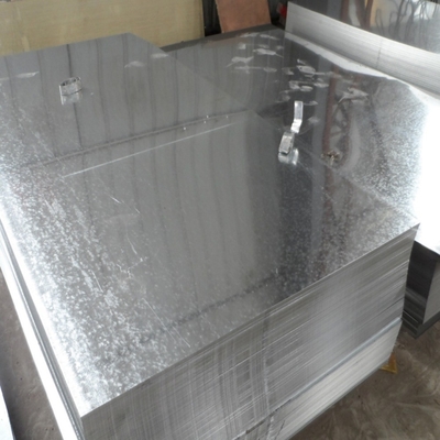 échantillon de tôle d'acier galvanisé à chaud en trempage libre Dureté moyenne DX51d z275 Métal CRC HRC PPGI DC51 SGCC 4x8