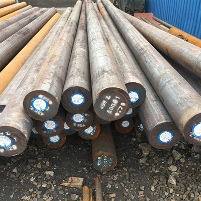 Traitement ASTM 4140 A36 Q235/Q345/SS400 Barre ronde d'acier au carbone doux avec une surface brossée et polissée en noir décapé HL