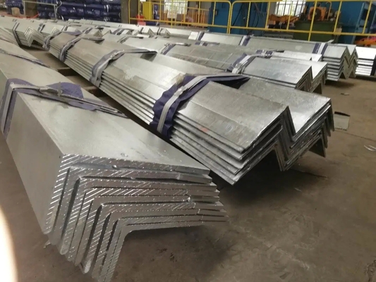 Construction de barres d'angle en acier inoxydable 304 avec une surface BA/2B/NO.1/NO.3/NO.4/8K/HL/2D/1D