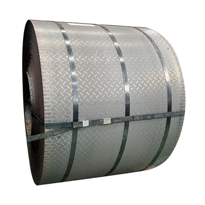 2B Finition de surface de haute précision S235JR Q235B Plaque à carreaux en acier au carbone pour matériaux de construction