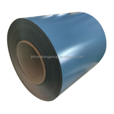 Longueur personnalisée bobine d'acier PPGI pour l'acier galvanisé prépeint à la couleur épaisseur 0,13-2,0 mm RAL 3000