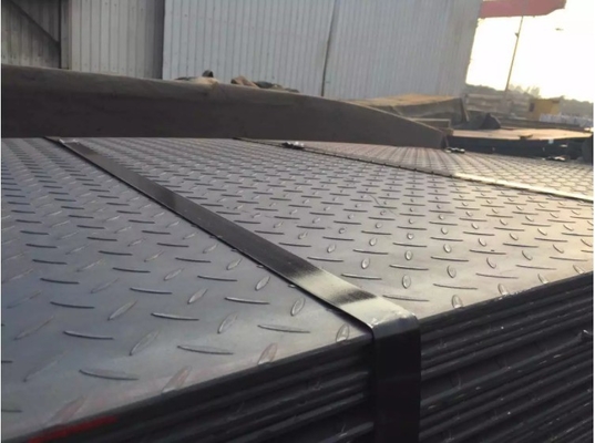 Plaque en tôle d'acier inoxydable à carreaux en relief avec finition de surface 2B et longueur de 2 6 m