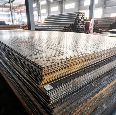 Plaque d'acier inoxydable galvanisée en acier doux à carreaux pour bobine d'acier galvanisé Sgc400 et service OEM
