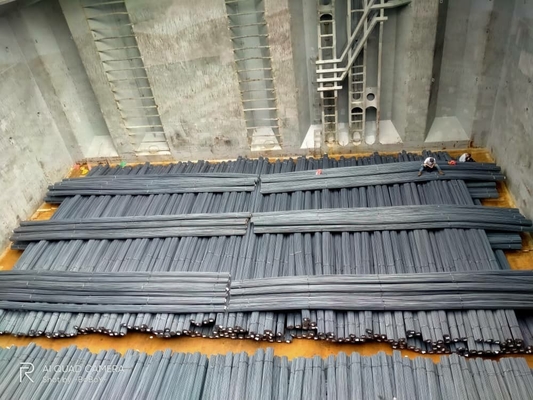 Technique de construction Barre de fer laminée à chaud 6-32 mm pour la structure du bâtiment en béton