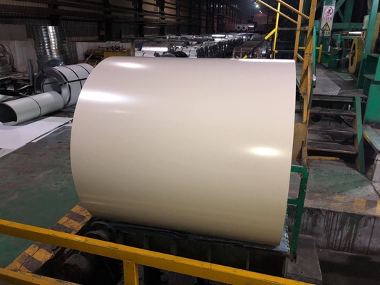 ISO9001 certifié bobines PPGI peintes en bois Z100 enduites en acier ondulé en zinc PPGI RAL 3028 0.3*1000 Spécification