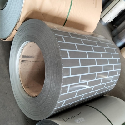 PE HDP SMP PVDF Couche de couleur de surface SGCC/DX51D bobine d'acier galvanisé prépeint PPGI bobine d'acier PPGL pour couche de couleur