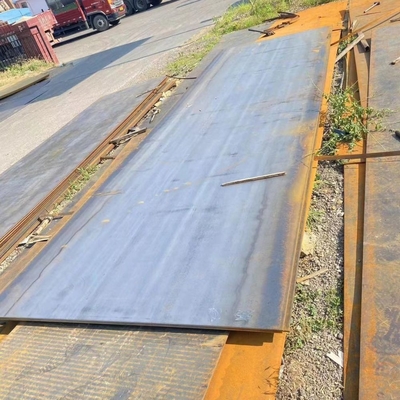 SA516 ASTM A36 Q235 Plaque d'usure en acier au carbone laminée à chaud à haute teneur en carbure de chrome revêtue de revêtement résistant à l'usure