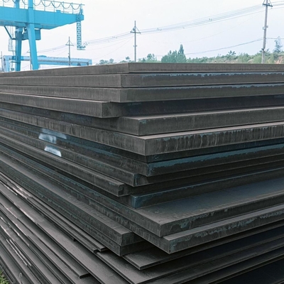 SA516 ASTM A36 Q235 Plaque d'usure en acier au carbone laminée à chaud à haute teneur en carbure de chrome revêtue de revêtement résistant à l'usure