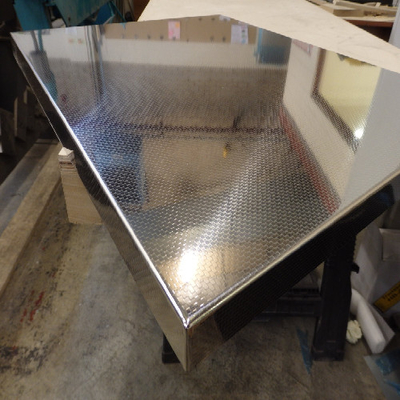 2 6 m Longueur ASTM JIS DIN 1.4305 SUS 201 304 316 409 SS Plaque d'acier inoxydable bande de bobine en tôle 2B BA HL surface