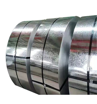 Service de coupe 90g bobine d'acier galvanisé Q235 1.6*1220mm feuille d'acier galvanisé à chaud en bobines AZ150 G550