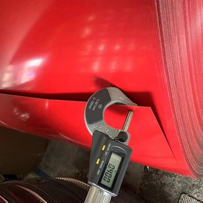 Z30-Z40 revêtement SGCC/DX51D bobine en acier galvanisé prépeint bobine PPGI en couleur RAL pour le matériel industriel en SGCC/DX51D
