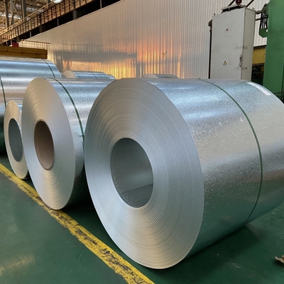 Certificat JIS bobine d'acier galvanisé à chaud 0,25 mm-3 mm 26 calibre pour la construction