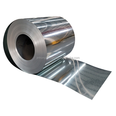 Coil d'acier galvanisé doux Dx51d Z80 Spangle régulier enduit de zinc Coil de fer trempé à chaud 0,35 mm d'épaisseur pour la norme JIS