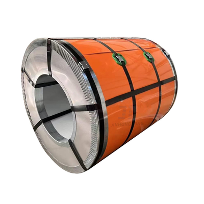 Coil d'acier galvanisé revêtu de couleurs et d'une épaisseur de 0,12-1,0