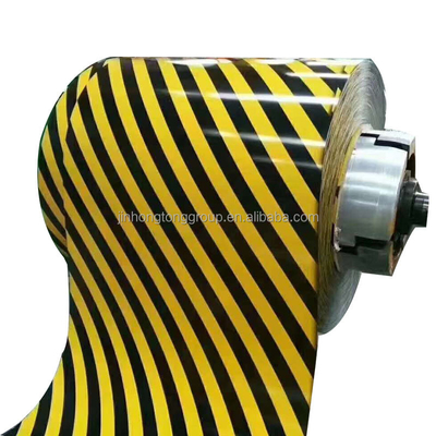 PPGL en fer galvanisé revêtu de couleur PPGI feuille TDC51D Z bobine d'acier prépeint pour le traitement de la longueur de perforation
