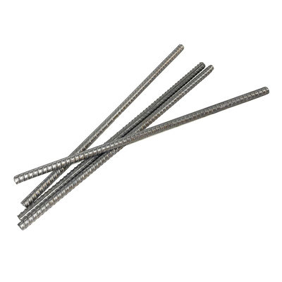 HRB400/500 ASTM A615 BS4449 Renforts en acier structural au carbone pour une tolérance de ± 1% dans les bâtiments