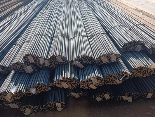 HRB400/500 ASTM A615 BS4449 Renforts en acier structural au carbone pour une tolérance de ± 1% dans les bâtiments