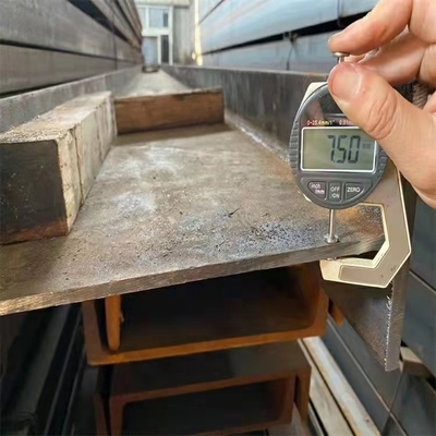 50-400 mm Largeur de la bride HW HM HN HT acier structural laminé à chaud H faisceau ASTM A29M pour le matériau de structure pesé