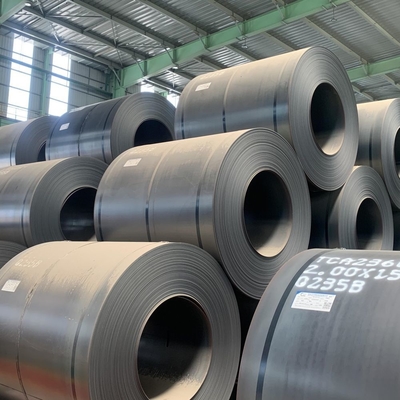 Plaques d'acier galvanisé à chaud non alliées en bobines pour les applications de laminage ancien de qualité Q195/Q235/Ss400/SPHC/SAE1006