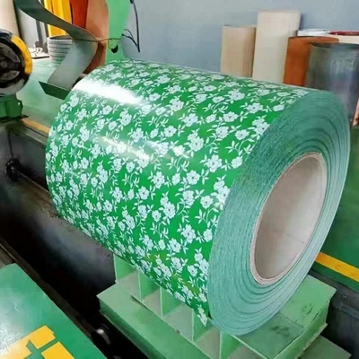 Coil galvanisé PPGI/PPGL Coil en acier revêtu de couleur avec tolérance ± 1% et emballage navigable standard