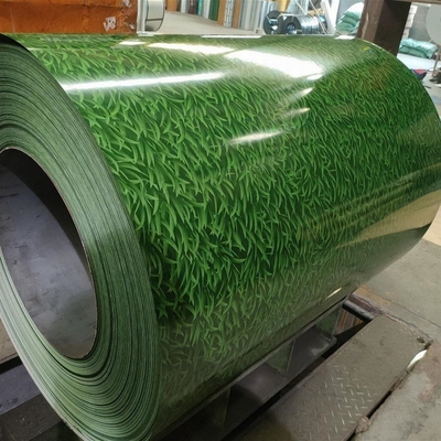 Coil galvanisé PPGI/PPGL Coil en acier revêtu de couleur avec tolérance ± 1% et emballage navigable standard