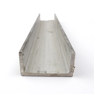 Acier à chaîne MS U de haute précision 100*50*5 mm Acier SS doux C-channels avec finition TSHS/2B