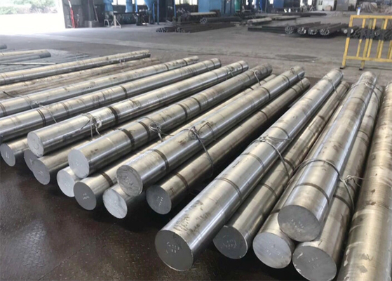 Barre ronde en acier au carbone laminée à chaud Q245 Q345 A36 S235jr S355jr S275jr 30mm 50mm Barre ronde en acier au carbone laminé à chaud