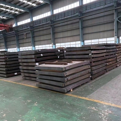ASTM A36 Coil de fer de qualité MS Acier laminé à chaud/à froid au carbone Q235 S235jr Acier au carbone 12 mm 16 mm Plaque d'acier Coating 7 jours