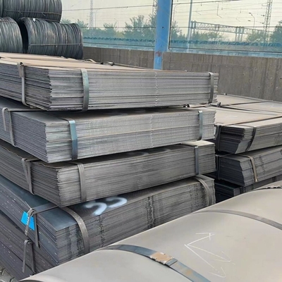 Prix de la feuille Coils de la feuille Vente à chaud en acier molle laminé à chaud en acier au carbone Plaque/fer/matériau de construction molle 7 jours Certificat d'usine