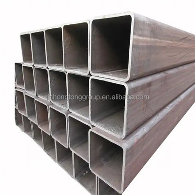 Liquide de livraison à chaud Q235 202 40cr p110 acier au carbone de qualité 0,5 à 2,0 mm d'épaisseur de paroi Pipe carrée en acier galvanisé laminée à chaud