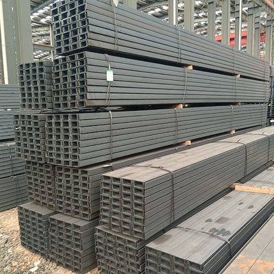 Barre de chaîne en acier galvanisé à poutre U en acier structural au carbone S335 JR 200 x 80 x 7,5 x 11 mm pour la construction