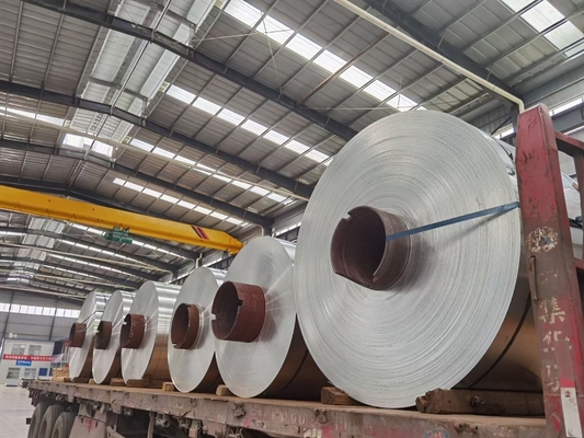 Des matériaux d'emballage de haute qualité de 100 à 2650 mm en aluminium 1050 1060 1100 en acier