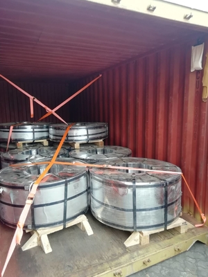 Bon retour sur les produits sidérurgiques JHT 1050 1060 bande d'aluminium bobine en aluminium revêtue