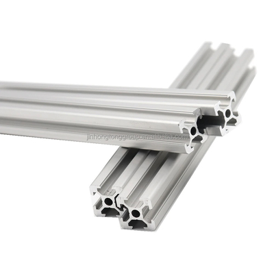 Fabrique directe: Profiles en aluminium T-slot de la série 6000 ((2020, 2040, 4040, 4080, 6060, 6063 extrusions) Vente à chaud,options de haute qualité