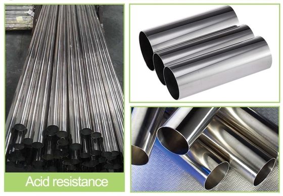 Chine stock d'usine 201 202 304 309 310 310S 304 304L 316 316L matériau de la série 300 tuyaux 6 MM - 1174 MM tuyaux en acier inoxydable