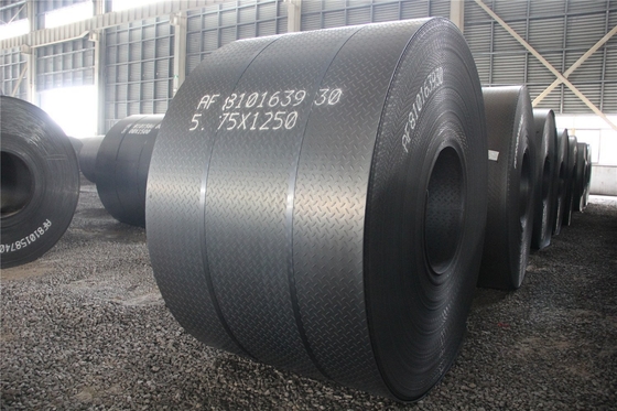Prix ASTM A36 laminé à chaud S235jr A283 A387 Ms Légère 3 mm 7 mm 9 mm à carreaux