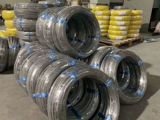 AISI ASTM personnalisé 0,15 3mm en acier inoxydable fil mig fil en acier inoxydable fil droit ss fil de qualité 302 304 316 321 400 série
