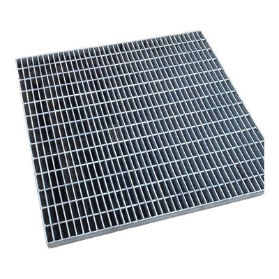 Grilles de plancher en acier lourd/grilles de grille rondes en acier/béton grilles en acier pour plaque de couverture de fossé