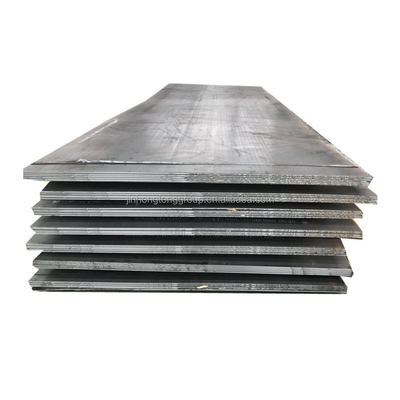 ASTM A572 A36 Q235 Q345 80 mm Ss400 S275jr hrc Ms Plaque d'acier doux au carbone laminée à chaud Ss355jr St37 Métal de fer noir